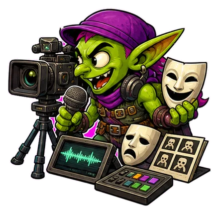 Media Goblin transparent character art