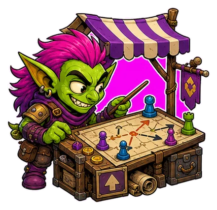Strategy Goblin transparent character art