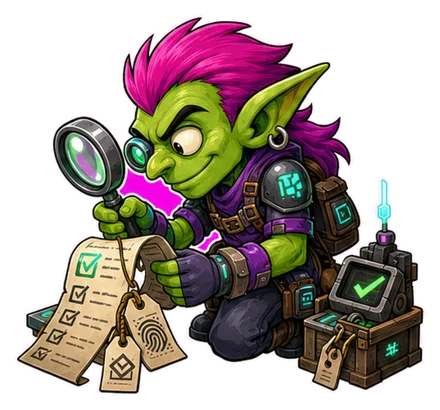 Verifier Goblin transparent character art